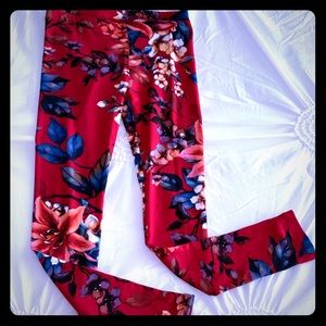 Lulu Luv Floral print leggings